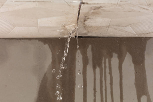 Professional Flood Damage Cleanup technician working in Burlington, OH